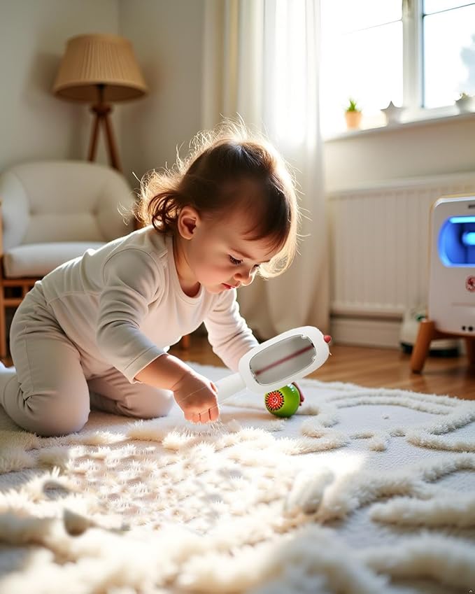 Lint and pet Hair Remover,Pet Hair Removal Glove,Clothe Hair Remover Roller,Reusable Lint Roller for Clothes,Pet Hair Remover for Clothes, Lint Brushes for Clothes (White)