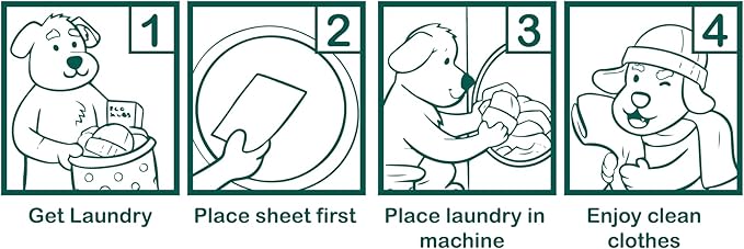 Laundry Detergent Sheets, 100 loads (50 sheets) - Eco friendly, liquid free, certified biodegradable, ultra premium concentrated detergent sheets - travel friendly