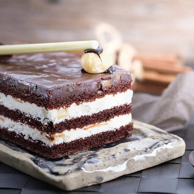 2 Pcs Large Rectangle Silicone Mold, Cereal Bar Molds, 8 Cavities Energy Bar Maker Baking Pan for Muffin Brownie Cornbread Cheesecake Pudding Cake and Soap, 10.5x 8.35x 0.8 Inch