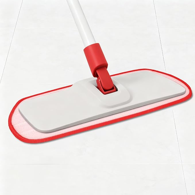 3 Pack Microfiber Mop Pads for OXO Good Grips Spray, Reusable & Washable, Mop Not Included, Red