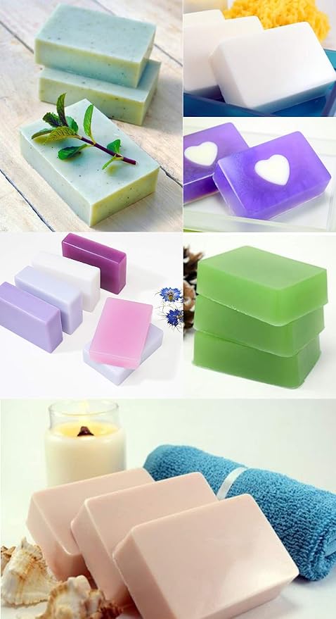 Square Soap Mold 4oz, Silicone Molds for Soap Sturdy and Durable, Flexible Silicone Resin Mold for Homemade Craft