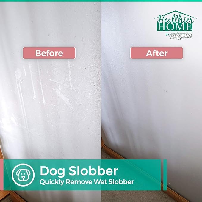 CHOMP! Painted Wall Cleaner Spray, Multipurpose for Walls, Ceilings, and Baseboards, Removes Dirt, Dust, Odor, Stains, Healthier Home 5-Minute CleanWalls 4-in-1, 32 Ounces (Lavender Fields)