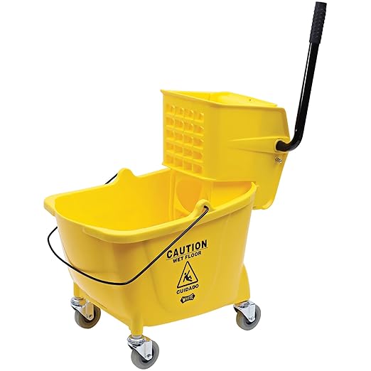 Genuine Joe 35 QT Side Press Mop Bucket Wringer Combo