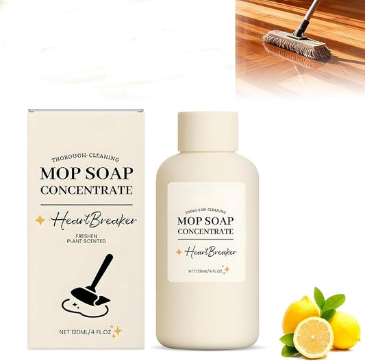 Mop Soap, 2025 New Aroma Mop Soap Brazilian Waves, Highly Scented Mop Soap For Floor Cleaning, Multisurface Deep Cleans, Leaves a Luxury Lasting Scent - 4 FL.OZ