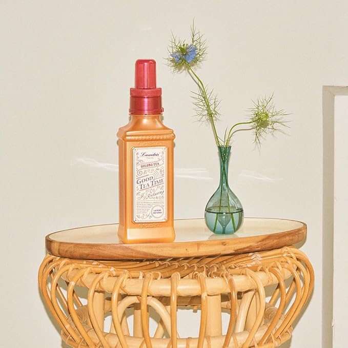 Laundrin Laundry Softener Oolong Tea, 2pk - Fabric Softener Liquid - Eco-Friendly & Plant-Based Softener - Laundry Scent Boosters - Laundry Fabric Softener - Fabric Scent Softener, Health & Household