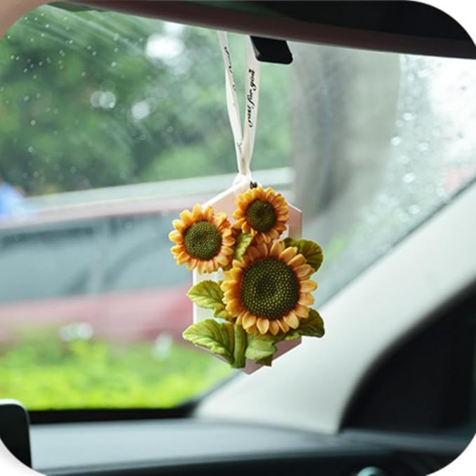 3D Flower Bouquet Candle Soap Silicone Molds Fondant Chocolate Candy Cake Decorating Mould Resin Clay Baking Pastry Tools (Sunflower)