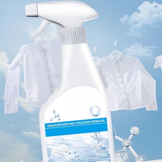 Wondolla Stain Remover, Laundry Stain Remover Emulsifier, Dry Clean-on-the-Go Spray No Water