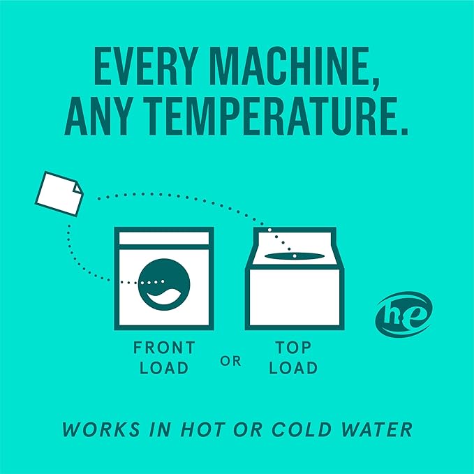 Rella Powerful Laundry Detergent Sheets, 120 Loads, Family Owned & Operated, Fresh Linen Scent, Biodegradable, Eco Friendly, Travel Laundry Detergent Sheets