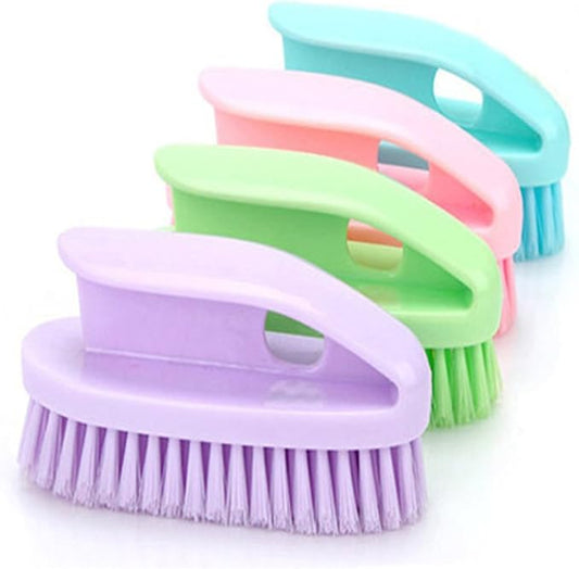 4Pcs Household Plastic Clothes Shoes Laundry Scrub Brushes Cleaning Tool