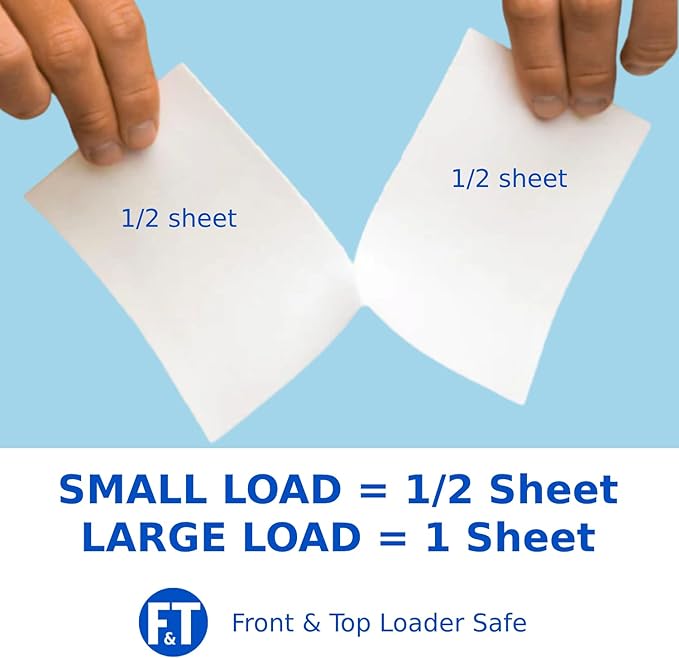 Lucent Globe Bulk Laundry Bundle - 2 x Laundry Detergent Sheets (128 Sheets) + 2 x Fabric Softener Sheets for Washer (128 Sheets)