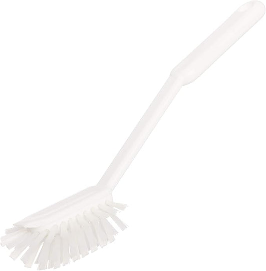 Redecker White Line Nylon Dish Brush, High-Grade Nylon Bristles, Dishwasher Safe, 10-3/5-inches, Made in Germany