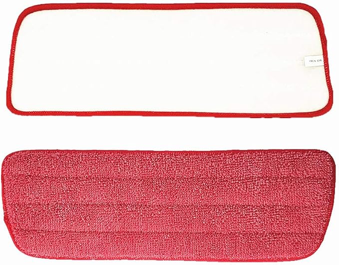 Microfiber Mop Replacement Heads for Wet/Dry Mops Floor Cleaning Pad Fit All Spray Mop (5 Pack)