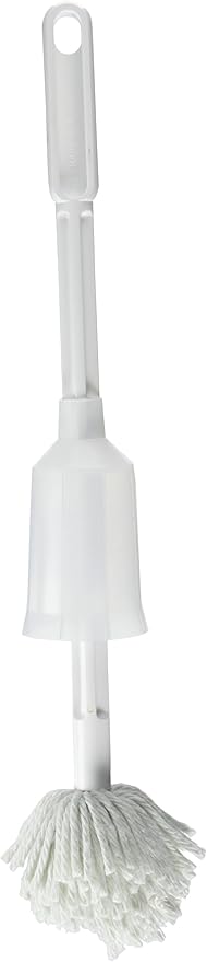 Fuller Brush Toilet Bowl Cleaner Brush – Antimicrobial Toilet Swab with Soft Non-Scratch Head, Long Handle, Deep Cleaning Under Rim (Pack of 1)