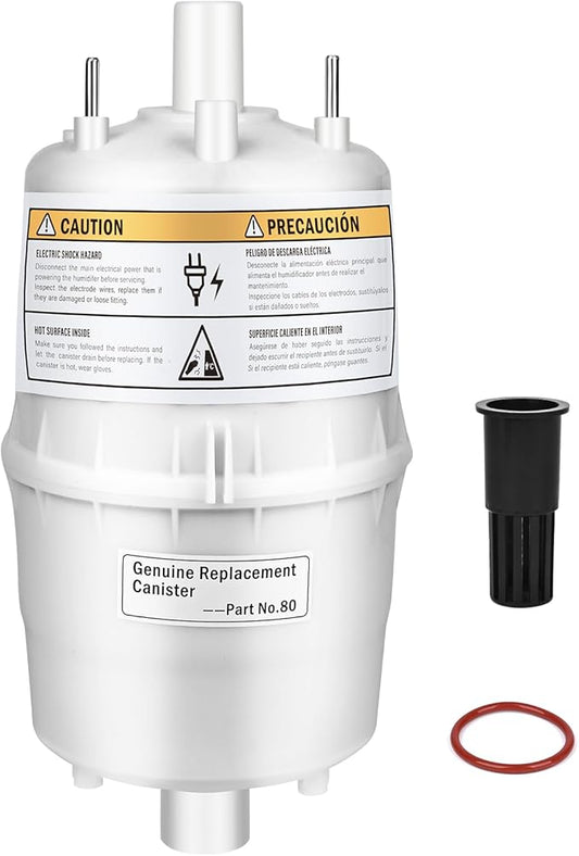80 Canister Replacement for Aprilaire 800 Canister, 80 Steam Canister Substitute for Aprilaire 800 Replacement Canister (OEM), Canister Part 80 for Aprilaire 800 801 865 866 Whole House Humidifiers