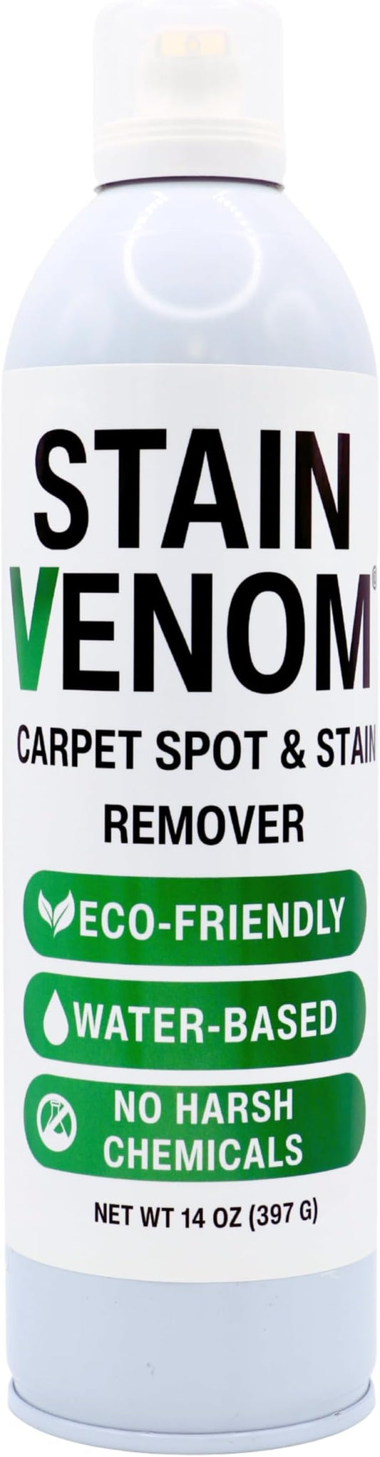 Carpet Spot & Stain Remover - 14 oz Spray Bottle - Free From PFAAS, PFOS, PFOA, VOC’s, And 1,4 Dioxane - Works On Fresh Pet Stains, Red Wine, Blood, Lipstick, Motor Oil, Coffee