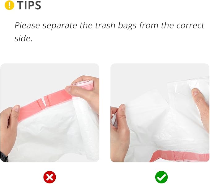 Ultra Thick Heavy Duty Plastic 15 Gallon Drawstring Trash Bags Large 80 Count White Leak Proof Garbage Bags for Tall Kitchen Home Office Outdoor