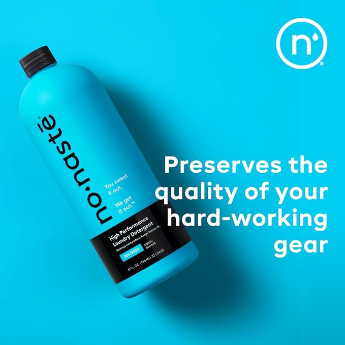 Nonaste Liquid Laundry Detergent - Zen Fresh, 32 Fl Oz (Pack of 1) - Active Wear Laundry Detergent for Workout Clothes & More - Scented, Gentle & Color Safe