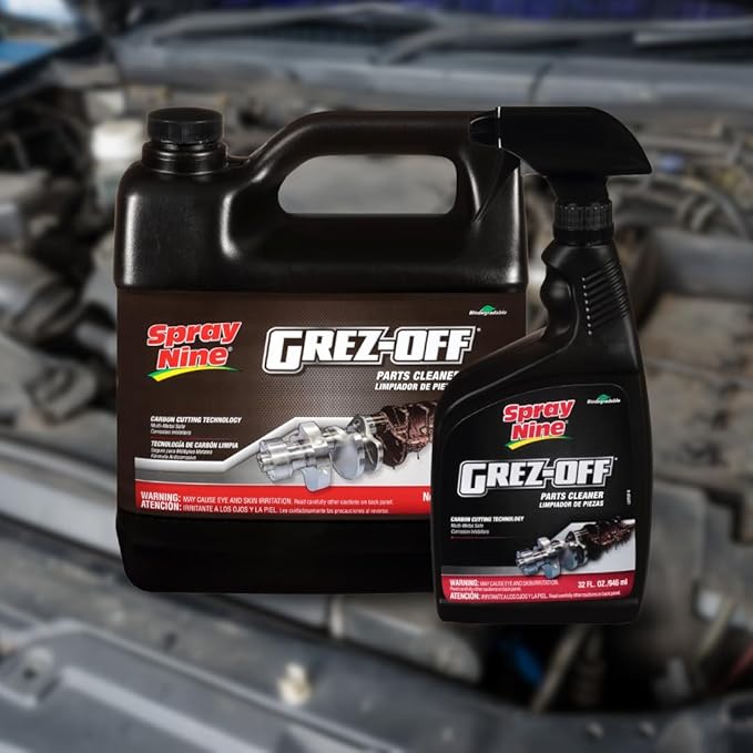 Spray Nine 22701 Grez-Off Heavy Duty Degreaser, 1 Gallon (Packaging may Vary) (Pack of 2)