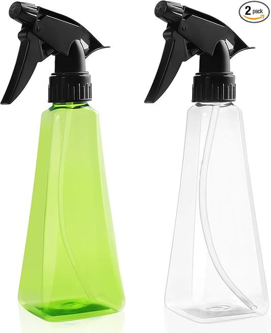 Spray Bottles 12oz/350ml Empty Spray Bottles Refillable Mister Bottle with Multicolor for Cleaning, Plants, Hair, Cooking