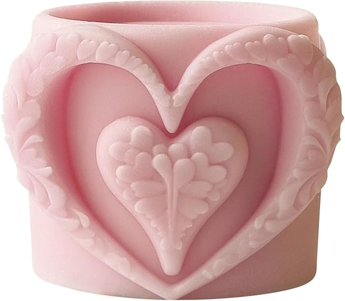 Heart Resin Mold Heart Mold Heart Cup Mold Cup Resin Mold Animal Resin Mold Resin Casting Mold Resin Making Molds Silicone Mold for Candle Home Decorate Mold 3D Animal Mold Candle Making Mold