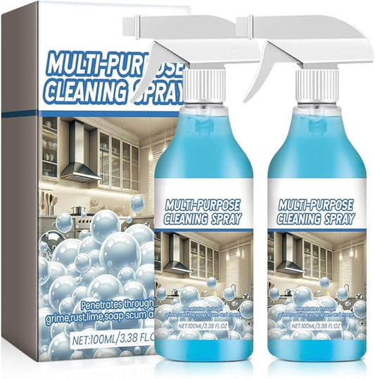 Spray Splash Cleaner, 2026 Upgrade Multi-Purpose Handheld Degreaser, Upgraded Foam Sprays for Ovens, Easy-To-Use Rust Remover for Kitchenware, Grime Remover Spray for Home Family (2)