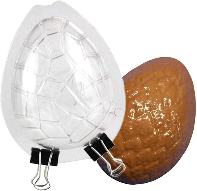 TUKE Silicone Chocolate Molds Dragon Silicone Mold for Ice Cubes, Baking Mold for Chocolate, Candy, Jelly, Ice Cube,Cupcake Baking Mould, Muffin Pan (Egg)