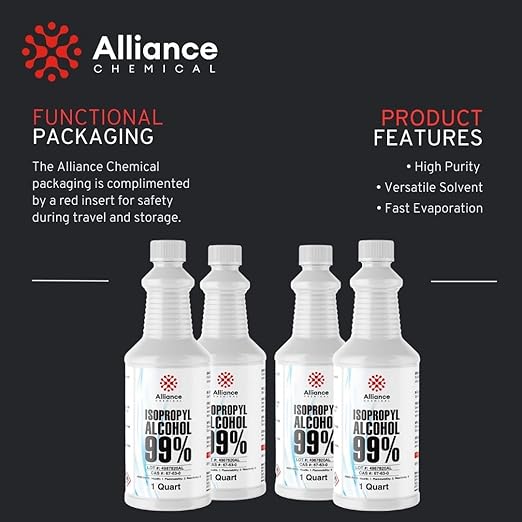 Isopropyl Alcohol 99% - 275 Gallon Tote - High-Purity Concentrated Rubbing Alcohol for Effective Cleaning - Quick-Drying, Domestically Sourced IPA