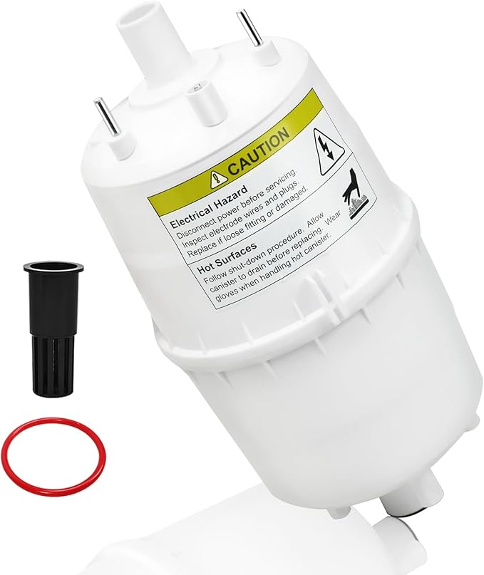 80 Steam Canister Replacement Steam Humidifier Canister Model for AprilAire Steam Humidifier Models 800, 801, 865, 866 Whole House Humidifiers, with O-Ring for Leak-Proof Seal (1PCS)