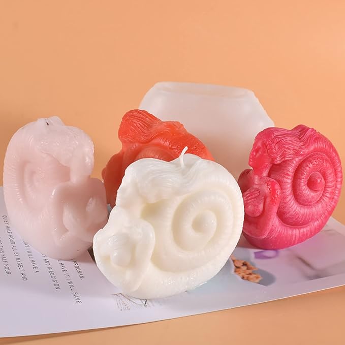 Conch Candle Silicone Mold Soap Mold Fondant Chocolate Cake Mould Aromatherapy Gypsum Craft Decoration Mold Resin Molds