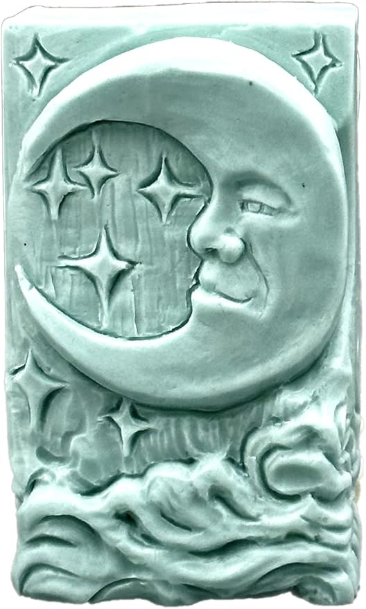 Moon Silicone Mold for SOAP Making and Other Crafts