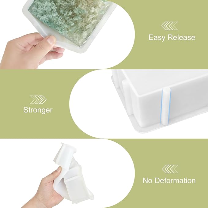 KISREL Large Resin Molds, Arch Silicone Mold for Epoxy Resin, Large Mold for Flower Preservation, Deep Pour Molds for Furniture Decoration, DIY Wedding Bouquets Preservation, Valentine's Day Gifts