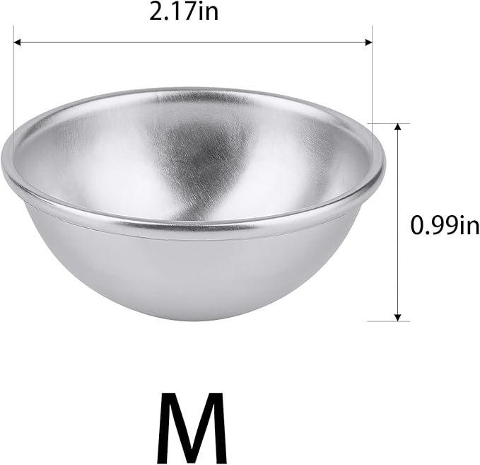 20PCS 10 Set Bath Bomb Mold Kit, Soap Mold & Bath Bombs Press for DIY Making Supplies