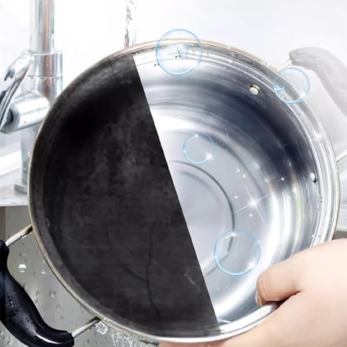 Multi-Purpose Powerful Cleaner for Kitchen, 260g Coconut Oil Natural Cleanser Heavy Kitchen Duty Degreaser All-Purpose Cookware Cleaner for Faucets, Tiles, Oven & Stove Top (3)