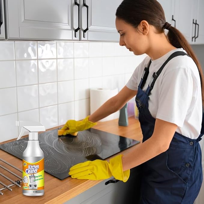 Kitchen Foam Cleaner, 2025 New All-Purpose Foam Spray for Stubborn Stains, Upgraded Multi-Purpose Cleaner for Pots and Pans (1PCS)