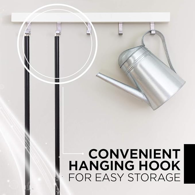 Fuller Brush Wet Mop – Stainless Steel Handle with Hang-Up Hole, Heavy Duty, Durable, Washable, Janitorial Floor Mop (Mop Head)