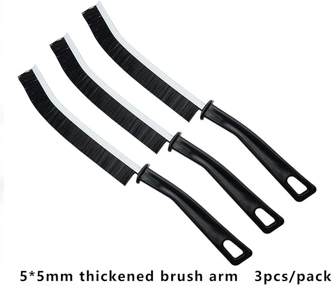 Crevice Cleaning Brush Durable Grout Gap Cleaning Brush Kitchen Toilet Tile Joints Dead Angle Hard Bristle Cleaner Brushes for Shower Floor Line