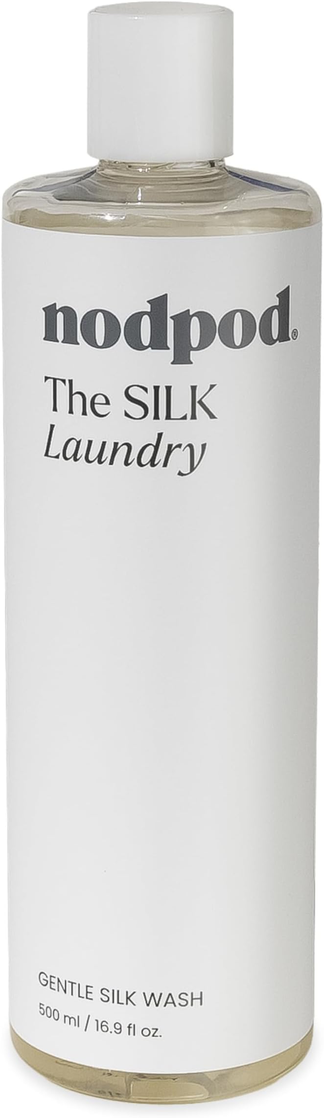 Nodpod Silk Wash - Gentle Silk Laundry Detergent - Liquid Laundry Soap with No Added Dyes or Fragrances - 500ml / 16.9 fl oz