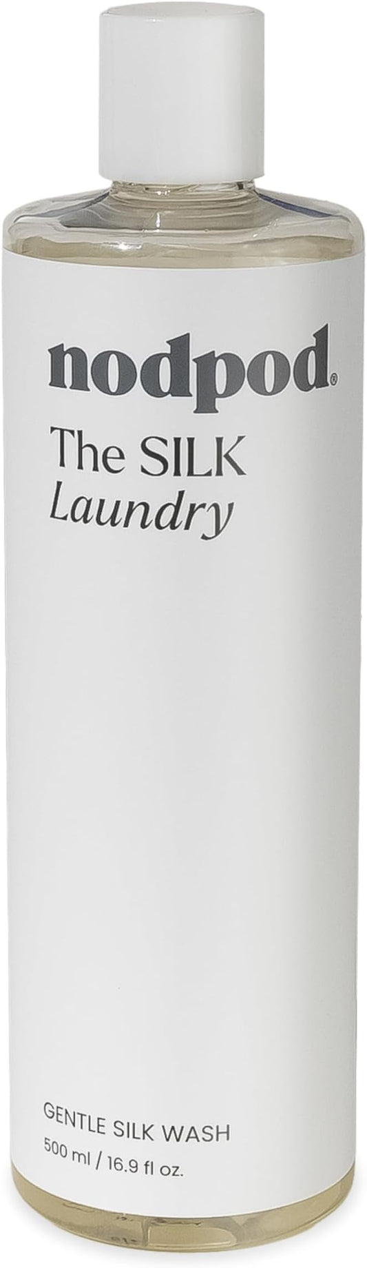 Nodpod Silk Wash - Gentle Silk Laundry Detergent - Liquid Laundry Soap with No Added Dyes or Fragrances - 500ml / 16.9 fl oz