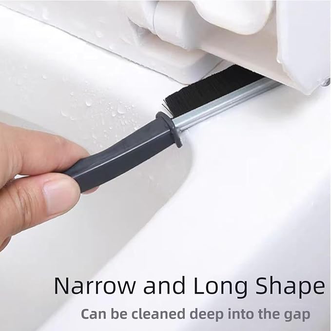 Crevice Cleaning Brush Durable Grout Gap Cleaning Brush Kitchen Toilet Tile Joints Dead Angle Hard Bristle Cleaner Brushes for Shower Floor Line