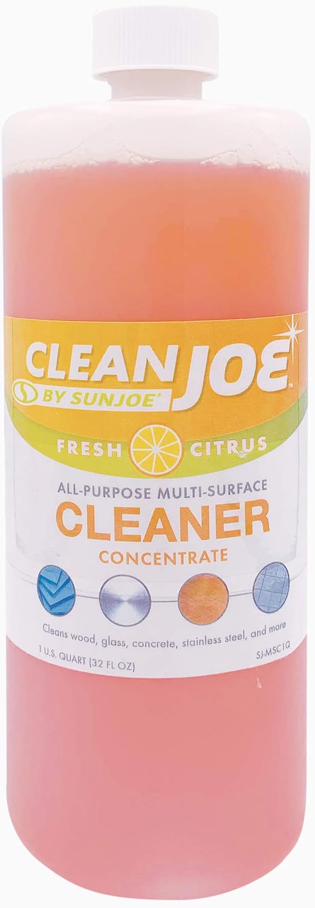 Sun Joe SJ-MSC1Q 32-oz Concentrate Multi-Surface Cleaner with Spray Bottle and Measuring Cup