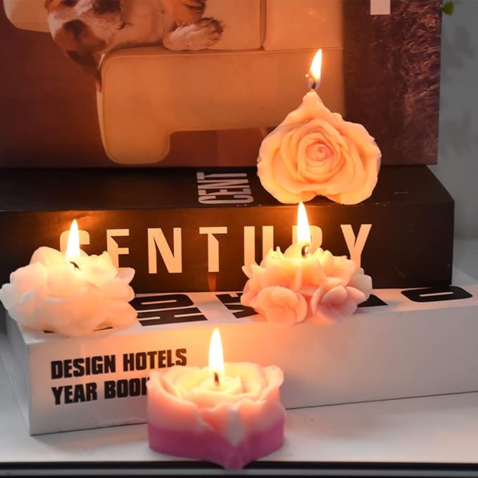 Hydrangea Flower Candle Soap Silicone Mold Fondant Chocolate Candy Cake Decorating Mould Resin Clay Baking Pastry Tools