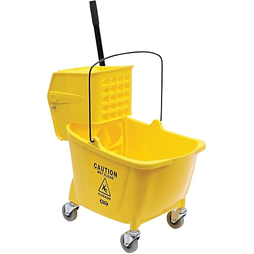 Genuine Joe 35 QT Side Press Mop Bucket Wringer Combo