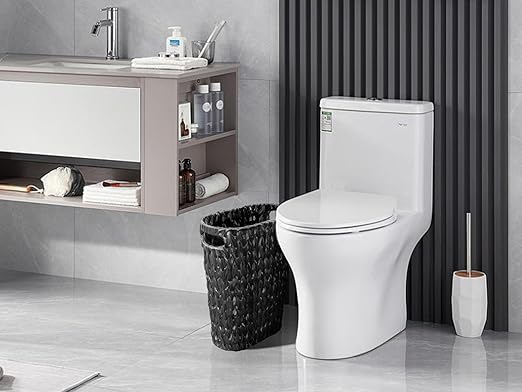 5 Gallon Wicker Trash Can,Black Bathroom Trash Can,Wicker Trash Basket with Handles,Handwoven Small Waste Basket for Bathroom,Bedroom,Kitchen,Office,20 Liters