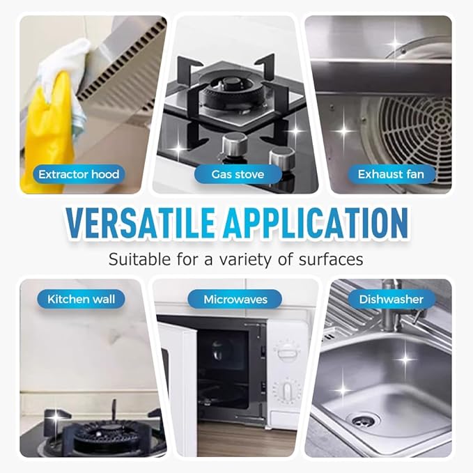 Spray Splash Cleaner 2025 New Upgraded Multi-Purpose Splash Foam Spray Splash Foam Spray Cleaner for Kitchen, Countertop, Oven Cleaning Spray (1)