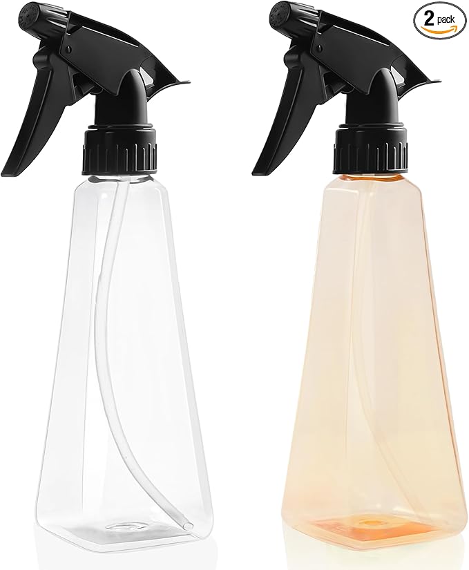 Spray Bottles 12oz/350ml Empty Spray Bottles Refillable Mister Bottle with Multicolor for Cleaning, Plants, Hair, Cooking
