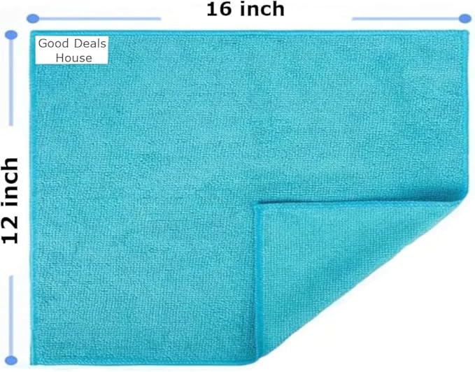 Cleaning Bundle: Bar-Keeper’s-Friend Cleanser Powder 21 oz - 3 packs Plus 3 Microfiber Cleaning Cloth 16x12