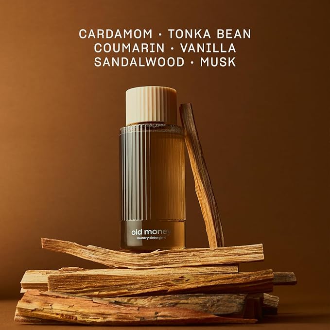 Snif Old Money Laundry Detergent, Rich and Cozy Scent, 64 Loads, Non-Irritating to Skin, Clean, Non-Toxic, Vegan, Cruelty Free, 32oz