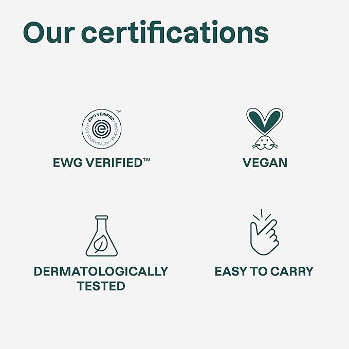 ATTITUDE Hand Sanitizer Spray, EWG Verified, Kills Germs & Bacteria, Vegan & Plant-Based, Safe for Adults & Kids, Lemon Leaves Scent, 3.38 Fl Oz (Spray Bottle)