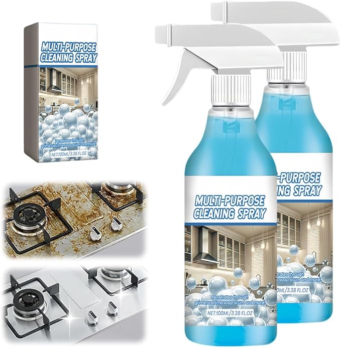 Spray Splash Cleaner 2025 New Upgraded Multi-Purpose Splash Foam Spray Splash Foam Spray Cleaner for Kitchen, Countertop, Oven Cleaning Spray (2)