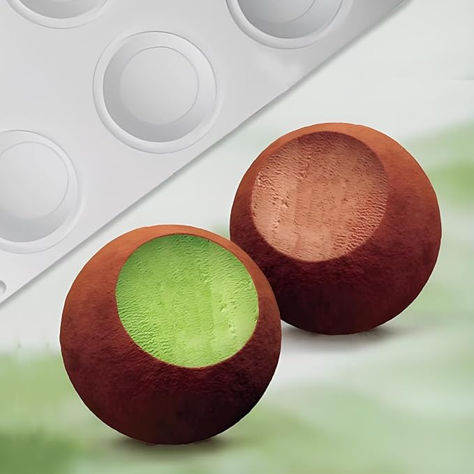 Succulent Chocolate Molds, 2 Packs, 12-Cavity, Honeycomb Silicone Planter Mold for Baking Mousse Cake Cupcakes Pudding Candy